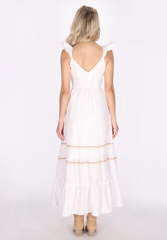 Robe IZIA en blanc