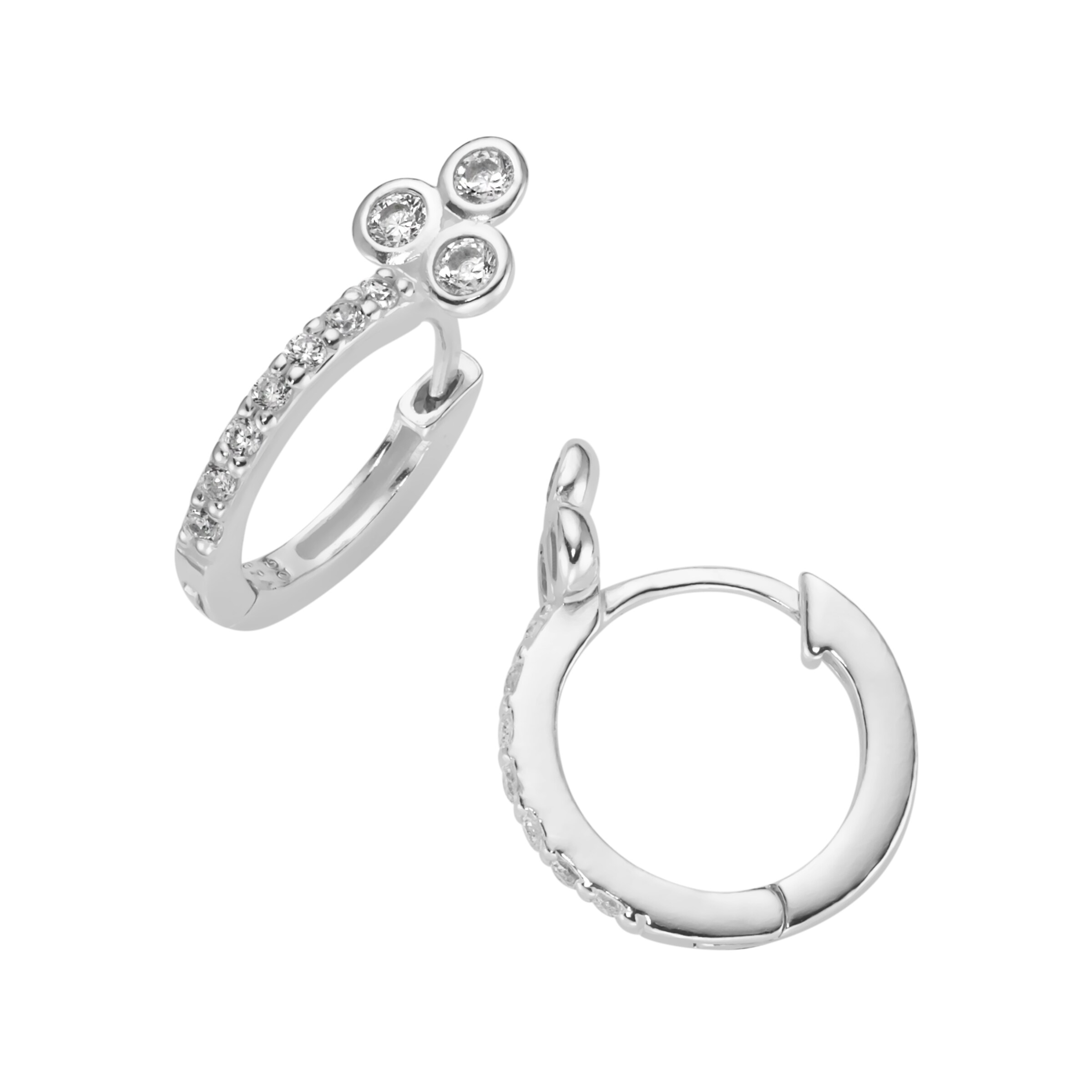 FIRETTI Earrings in Silver: front
