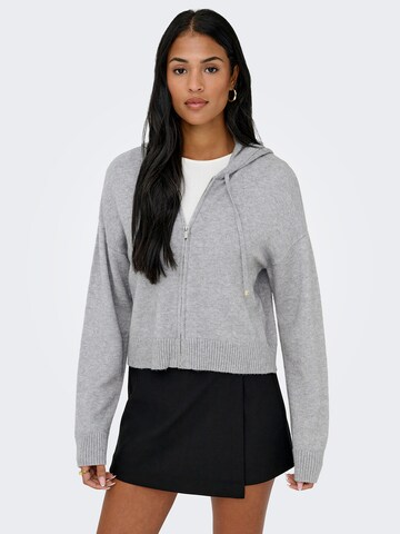 ONLYKardigan 'ONLKatia' - siva boja: prednji dio