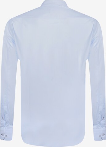 DENIM CULTURE Regular fit Button Up Shirt 'Jaxon' in Blue