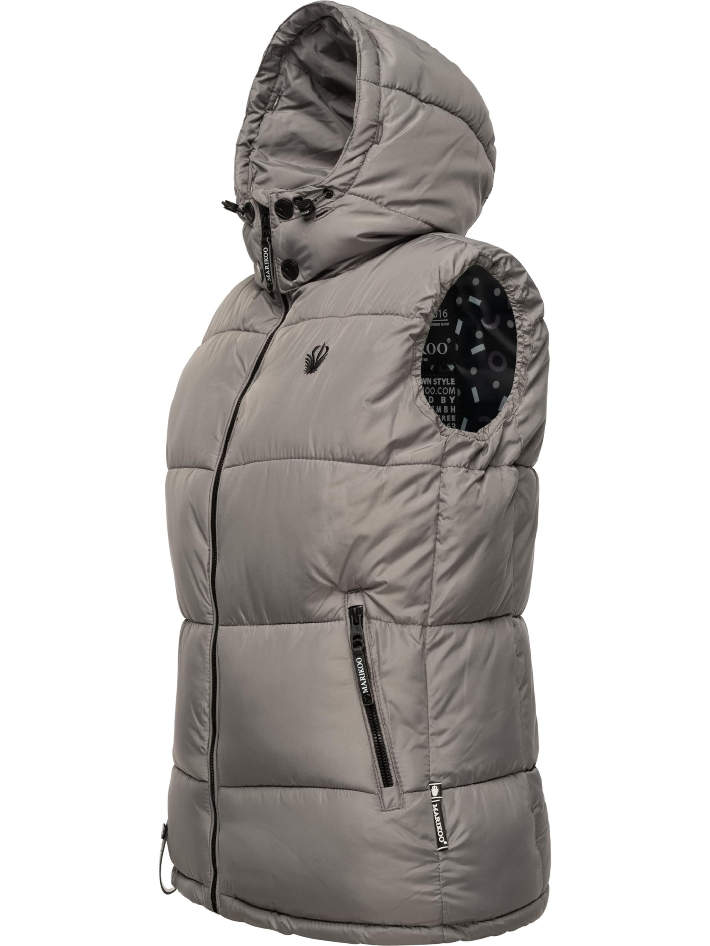 MARIKOO Väst 'Eisflöckchen' i grå: framsida