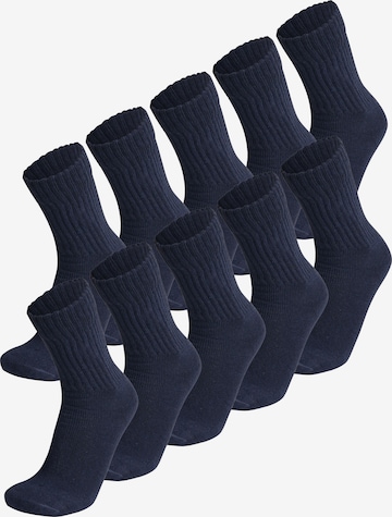 normani Socken 'Extreme' in Blau: Vorderseite