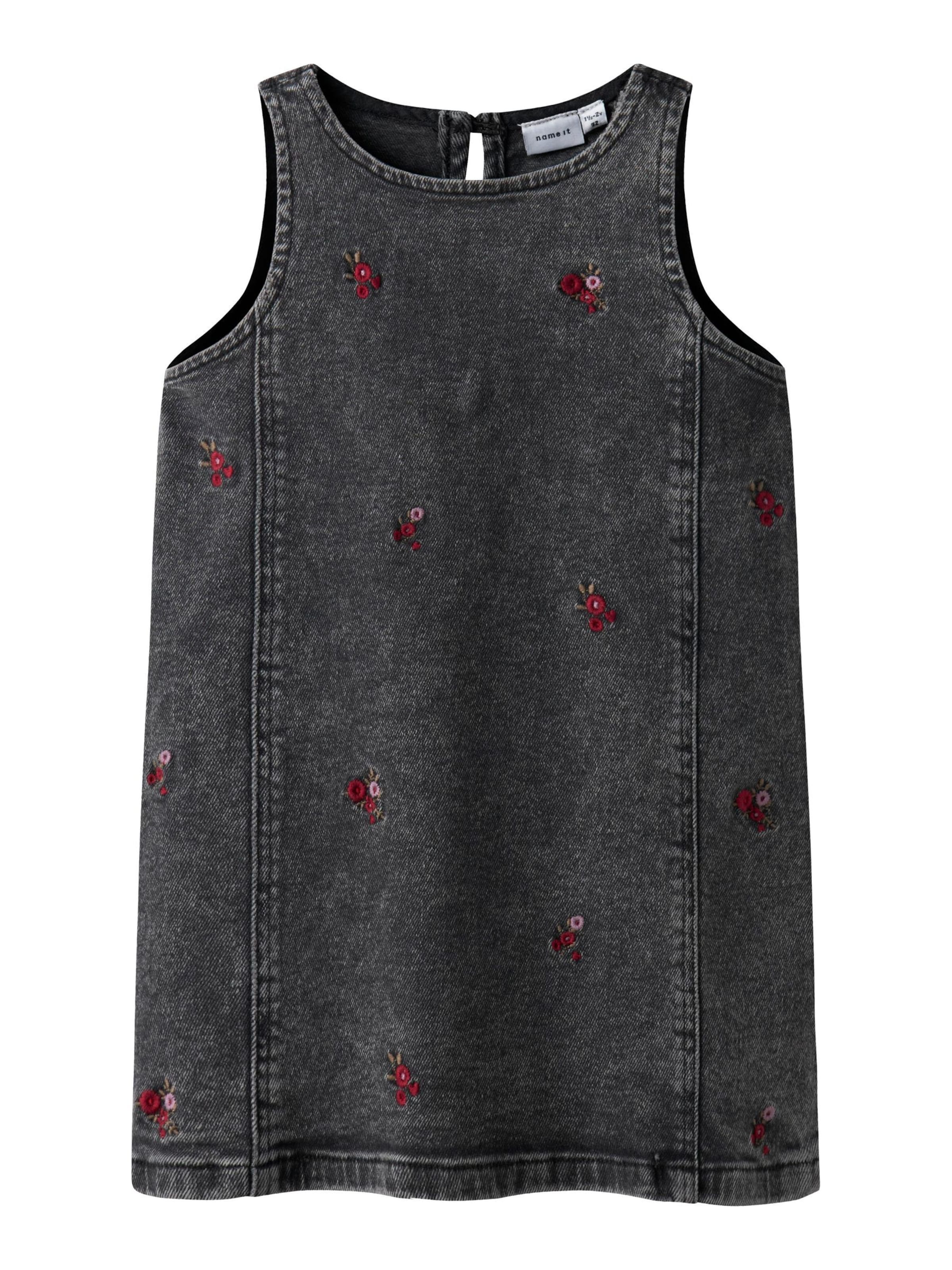 NAME IT - Vestido en gris: frente