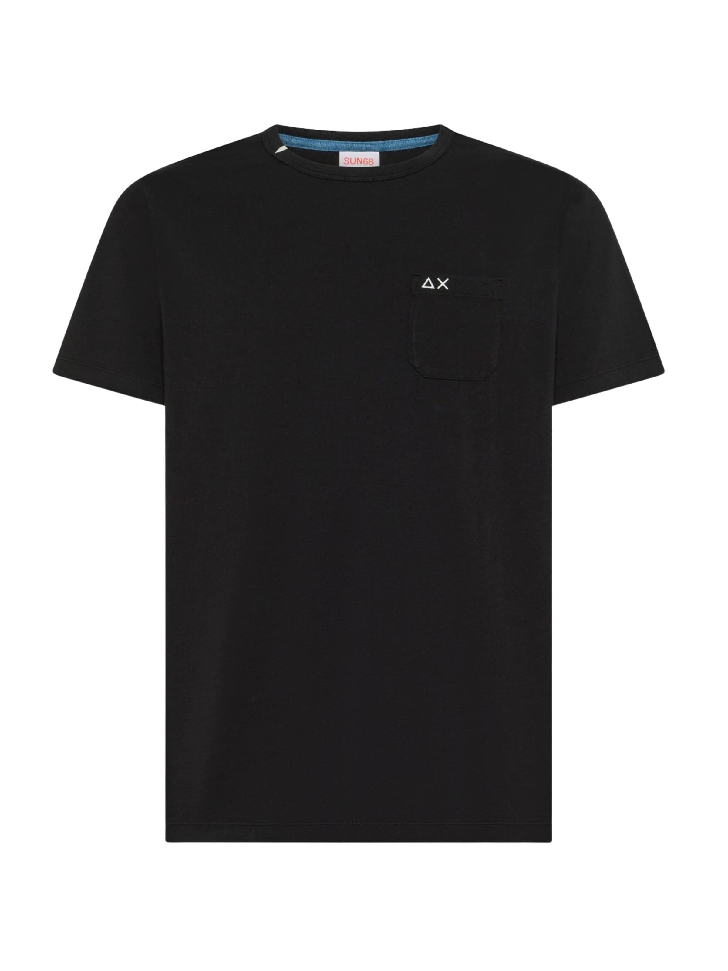 SUN68 Bluser & t-shirts 'T36101' i sort: forside
