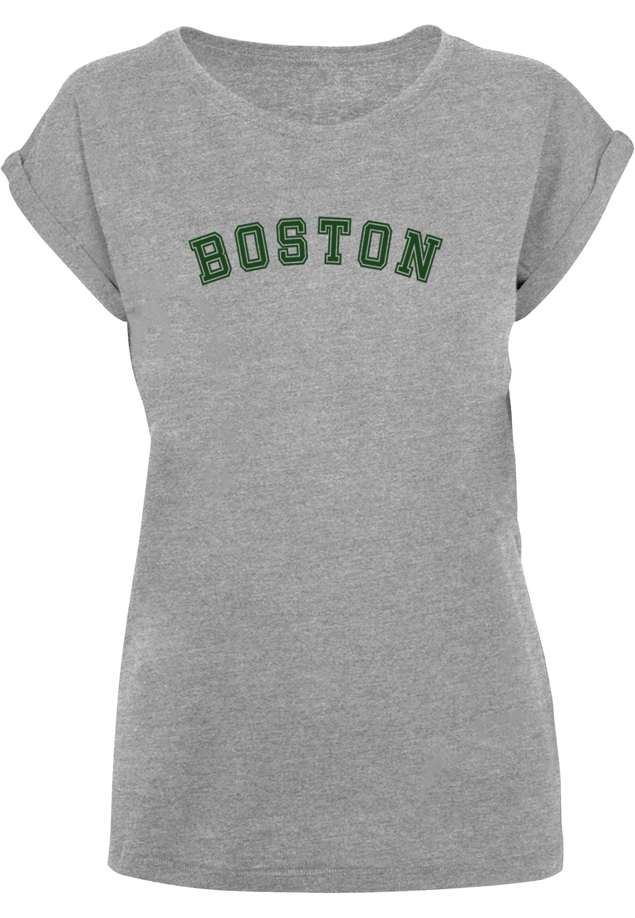 T-shirt 'Boston' Merchcode en gris : devant