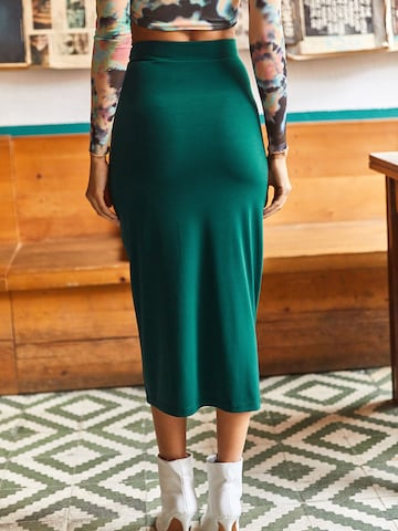 Gonna di olalook in verde