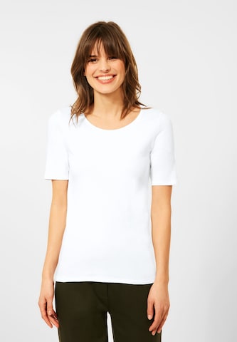 CECIL Тениска в бяло: отпред