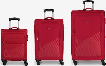 Gabol Cart 'Juego' in Red: front