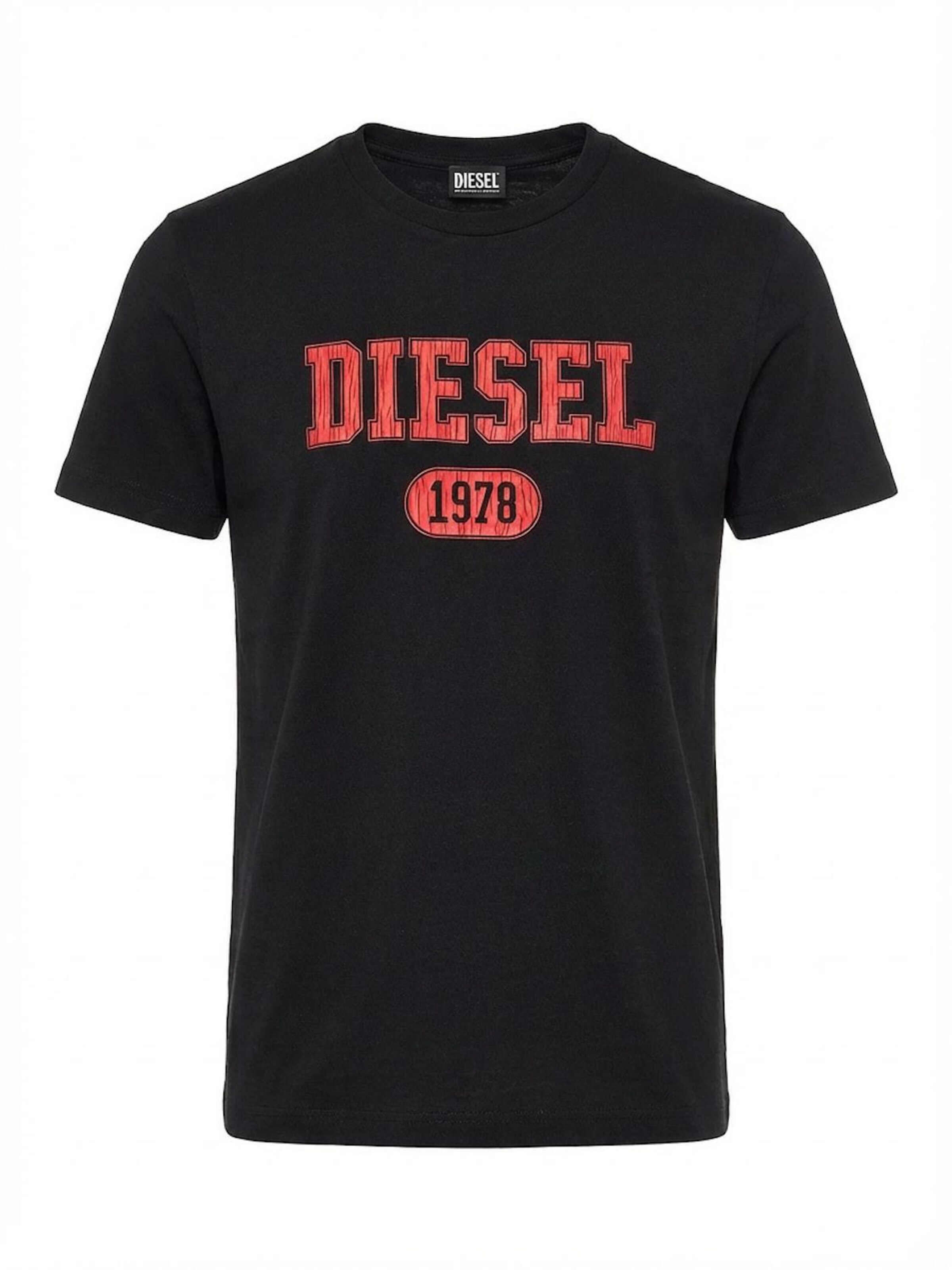 Maglietta 'T-DIEGOR-K46' di DIESEL in nero: frontale