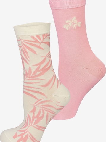 Nur Die Socks ' Bambus Fancy ' in Yellow: front
