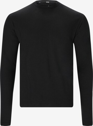 SOS Shirt 'Røldal' in Black: front