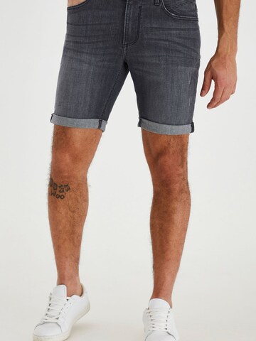 BLEND Regular Jeansshorts 'Grilitsch' im 5-Pocket-Stil in Grau