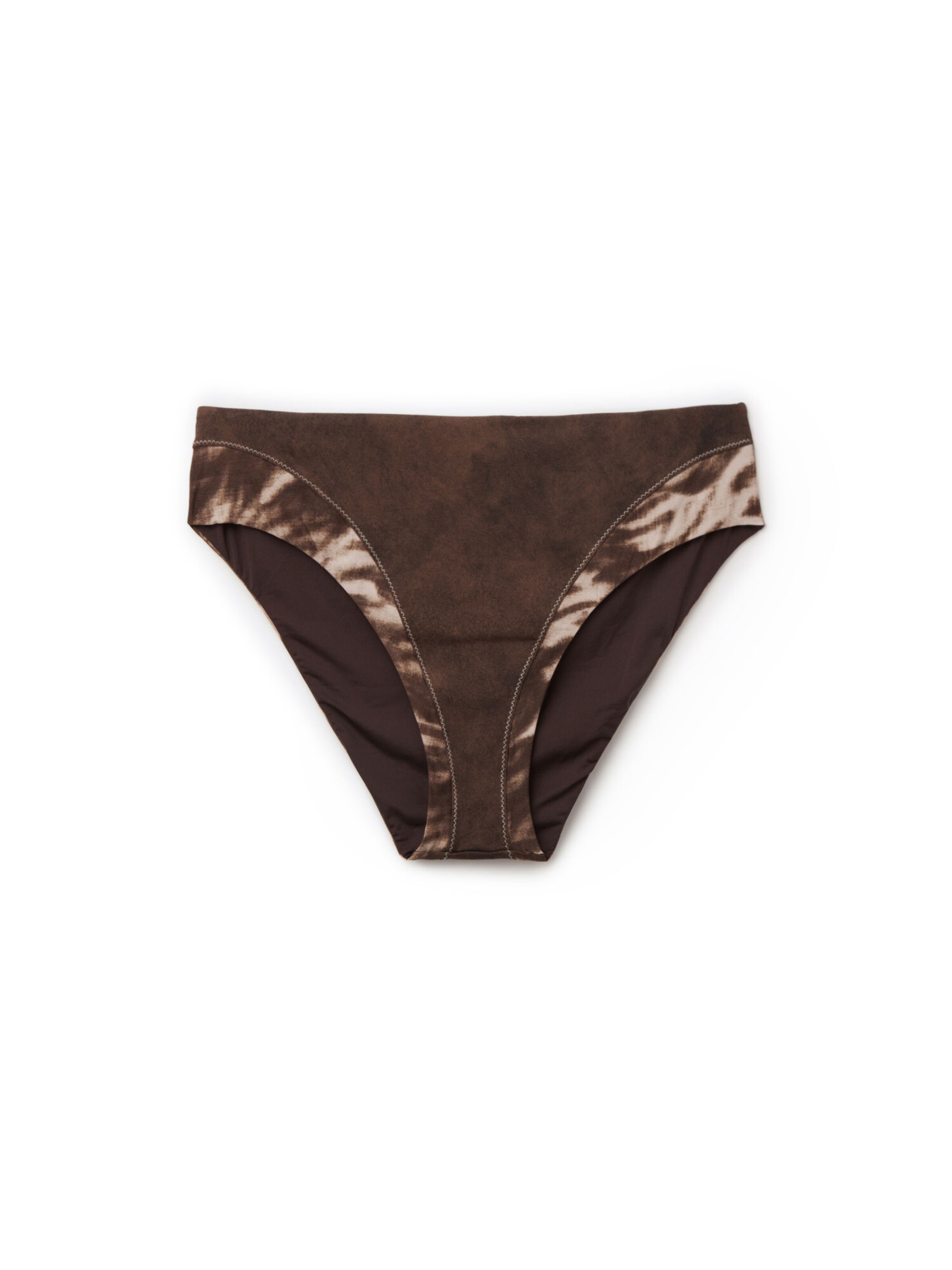 CALZEDONIA Bikinihose 'Brown Suede' in Braun: Vorderseite
