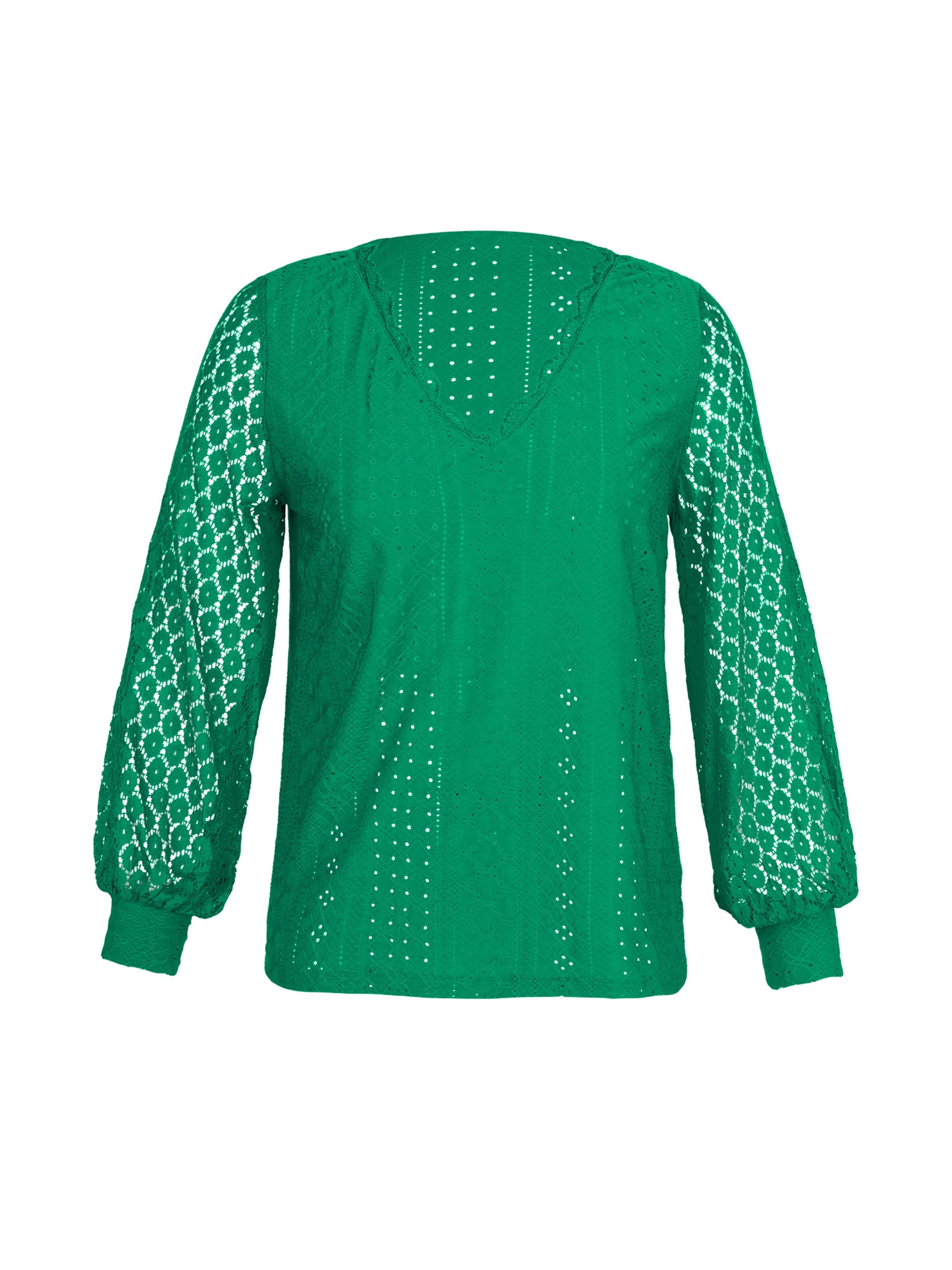 Cupshe Blouse in Green: front