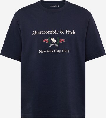 Abercrombie & Fitch Футболка 'HERITAGE' в Синий: спереди