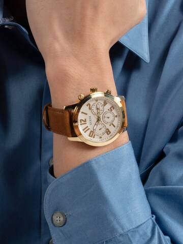 Orologio analogico 'PARKER' di GUESS in oro