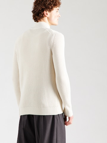 JOOP! Jeans Knit cardigan 'Hajoros' in White