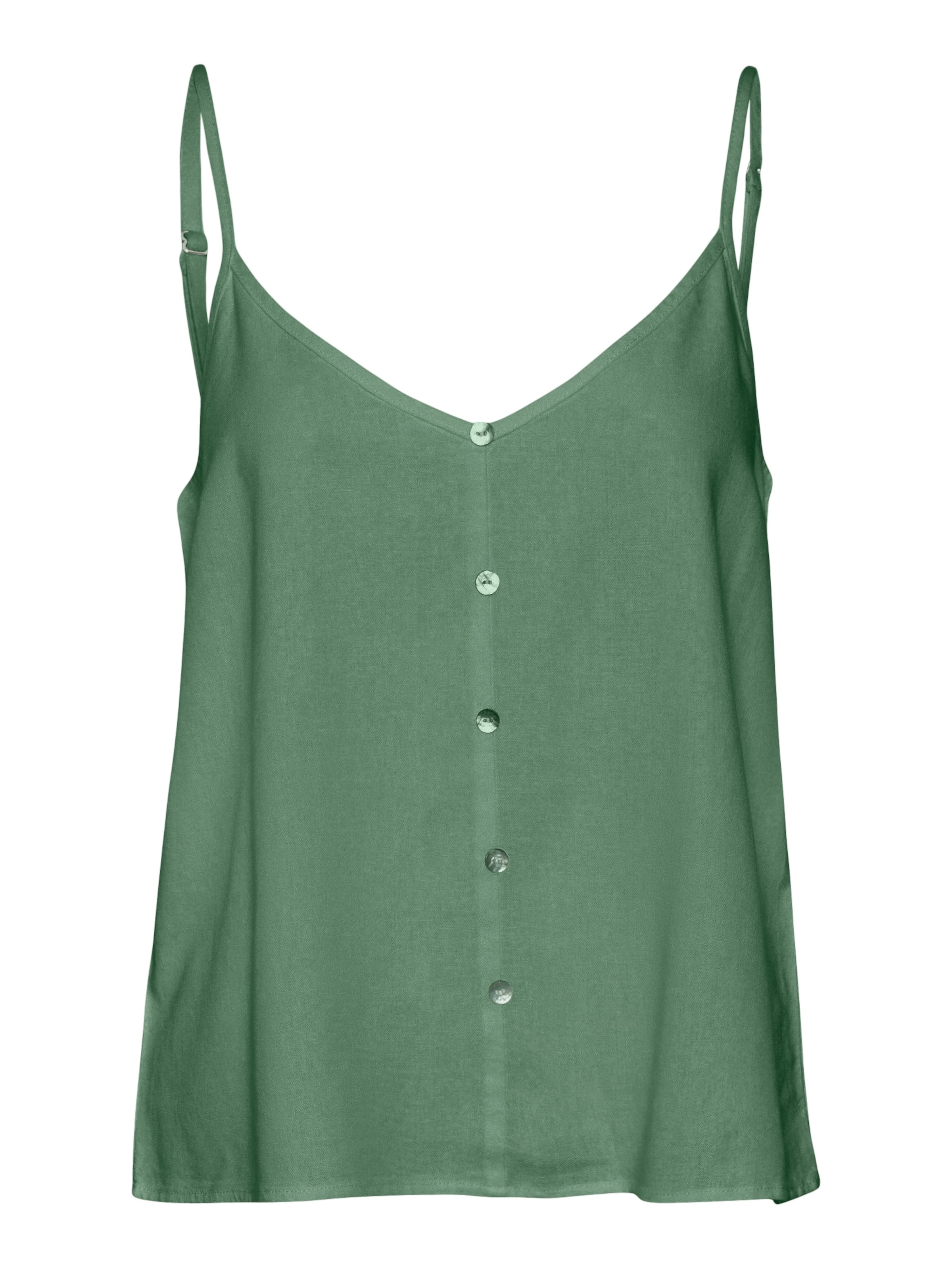 VERO MODA Top 'MYMILO' - Zelená: predná strana