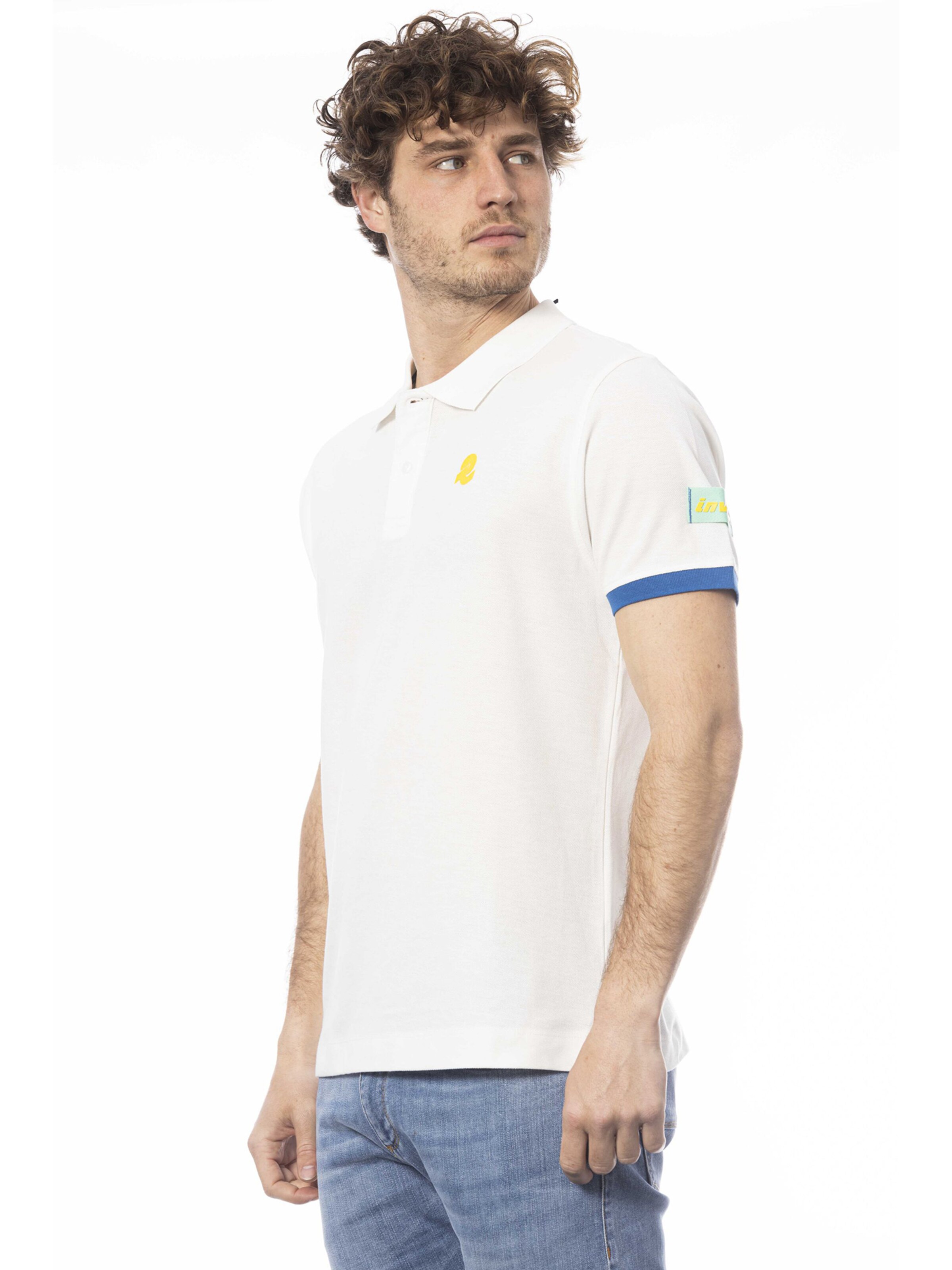 Invicta Poloshirt in Weiß: Vorderseite