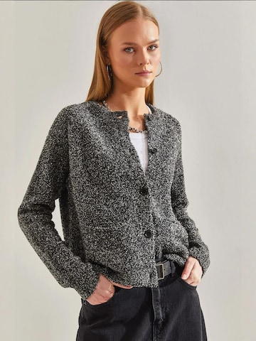 Bianco Lucci Strickjacke in Schwarz