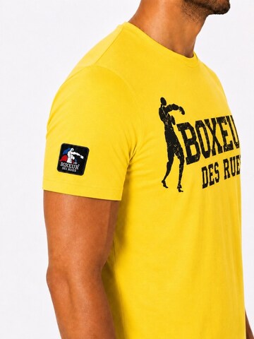 Boxeur des Rues Shirt in Yellow