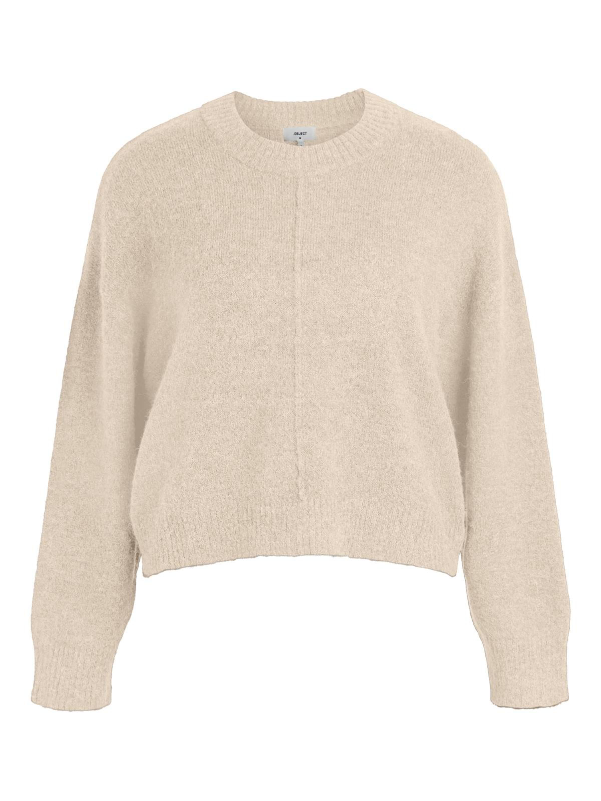 OBJECT Pullover 'Abbie' in Beige: Vorderseite