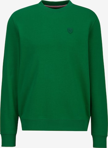19V69 ITALIA Sweatshirt 'Nico' in Groen: voorkant