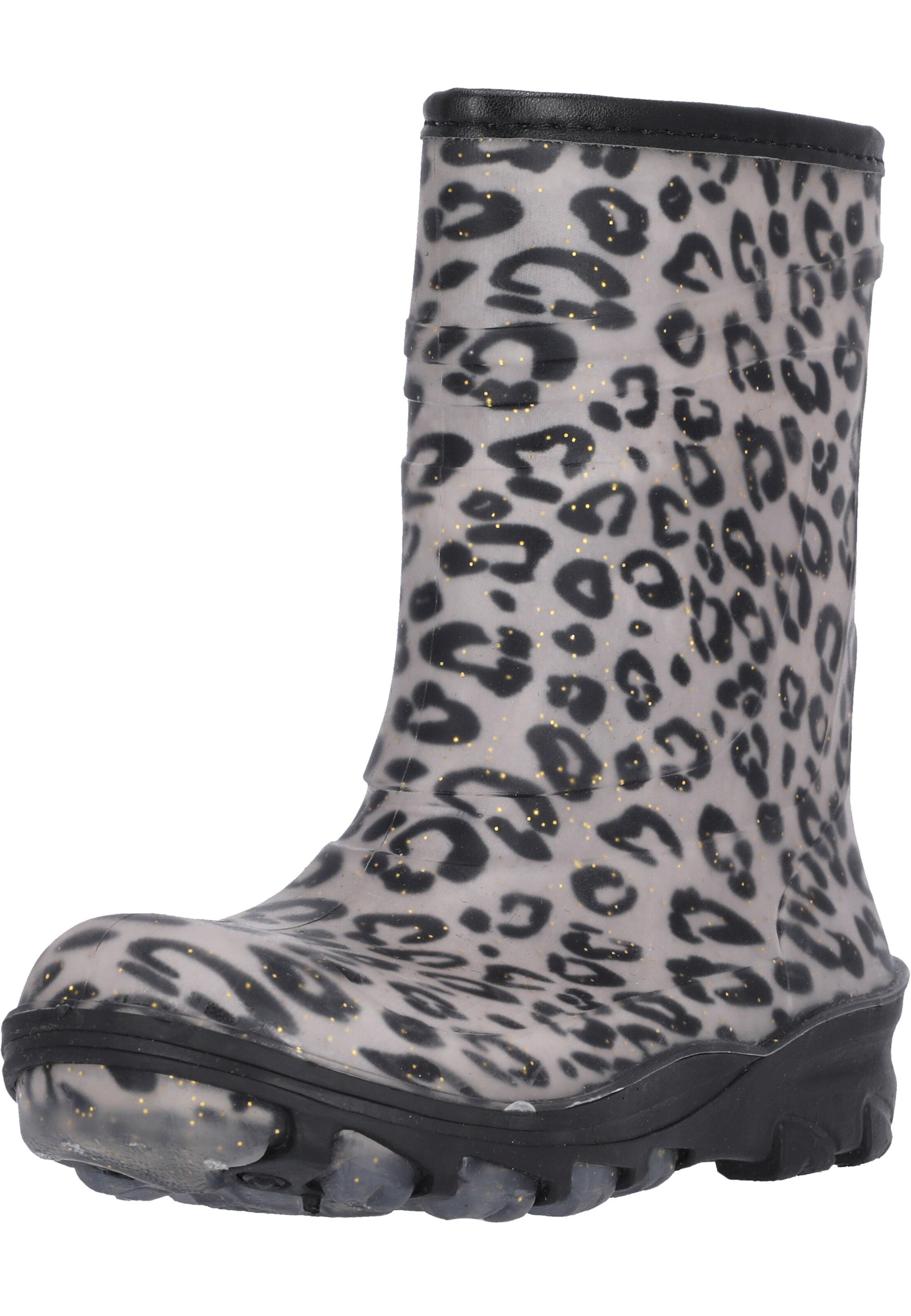 ZigZag Gummistiefel 'Cenerki' in Schwarz: Vorderseite