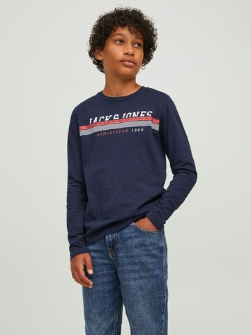 zils Jack & Jones Junior T-Krekls: no priekšpuses