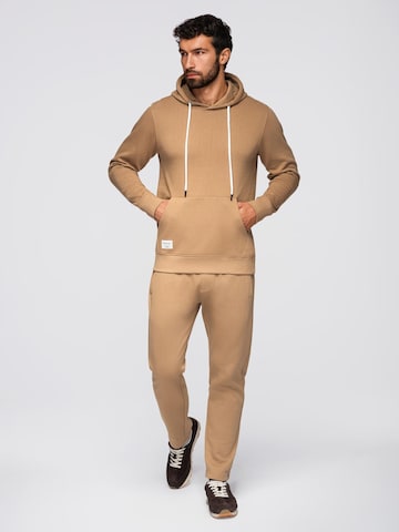 Ombre Joggingpak 'Z120' in Bruin: voorkant