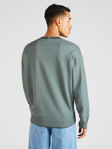 HUGO Sweater 'Smarlo' in Green
