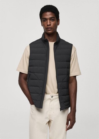 MANGO MAN Vest 'Mirlost' in Grey: front