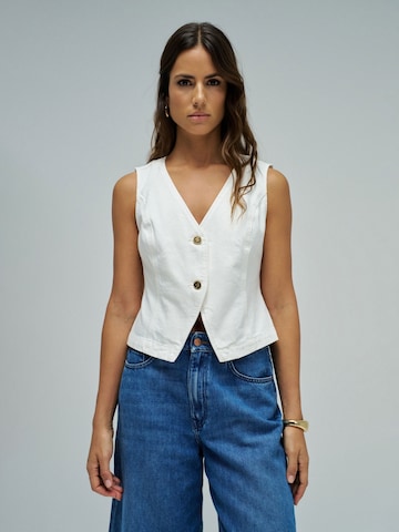 Salsa Jeans Westen in Beige: Vorderseite