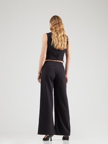 Wide Leg Pantalon WEEKDAY en noir
