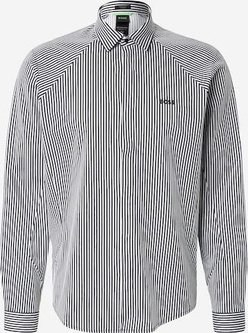 BOSS Rovný strih Košeľa 'Excurse' - Modrá: predná strana