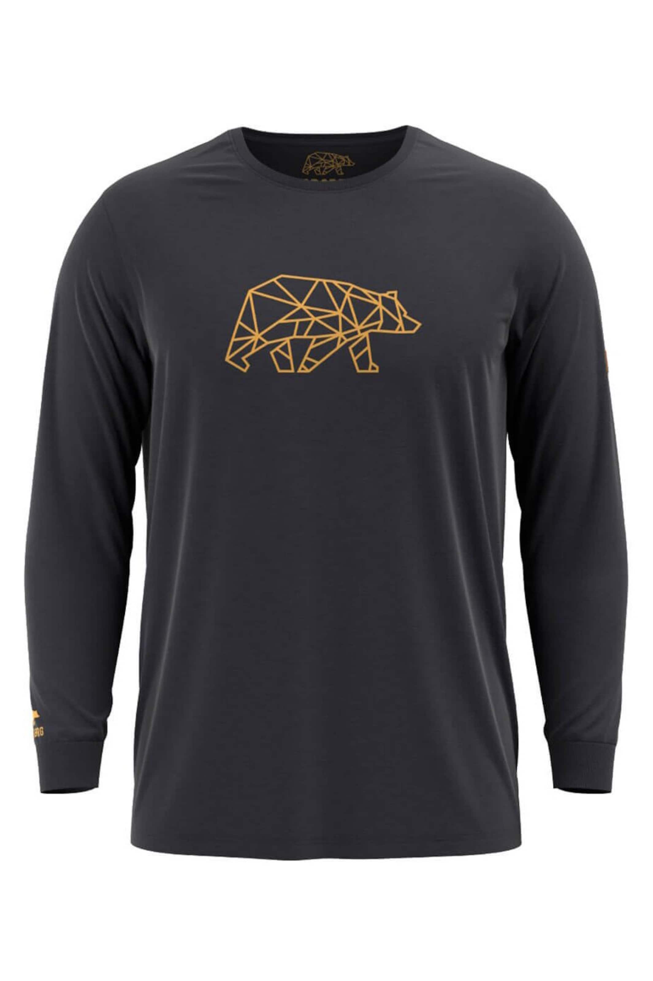 FORSBERG Sweatshirt in Grau: Vorderseite