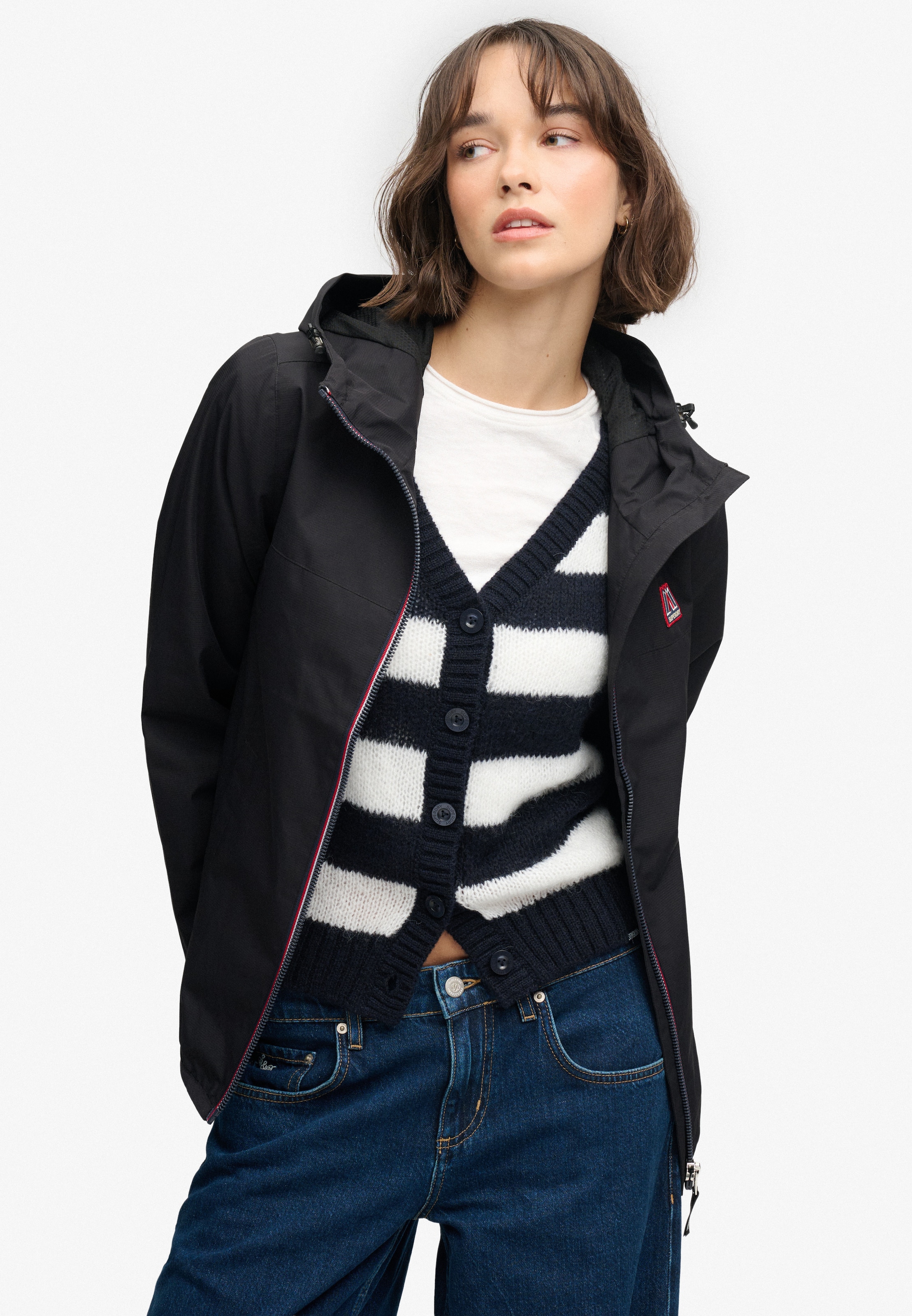 Superdry & Co Between-Season Jacket in Black