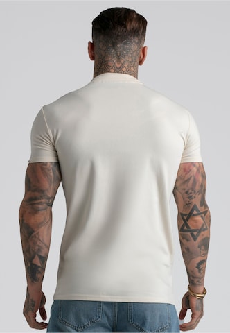 SikSilk Koszulka w kolorze beżowy