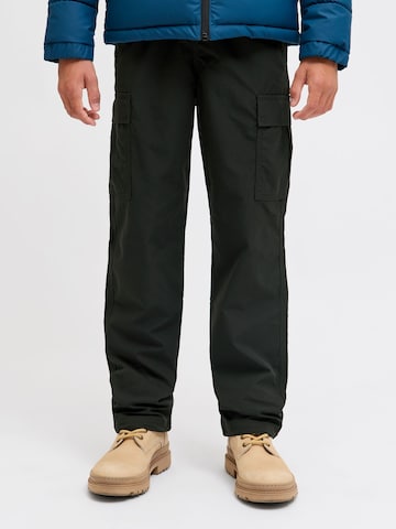 Jack & Jones Junior Regular Trousers in Black: front