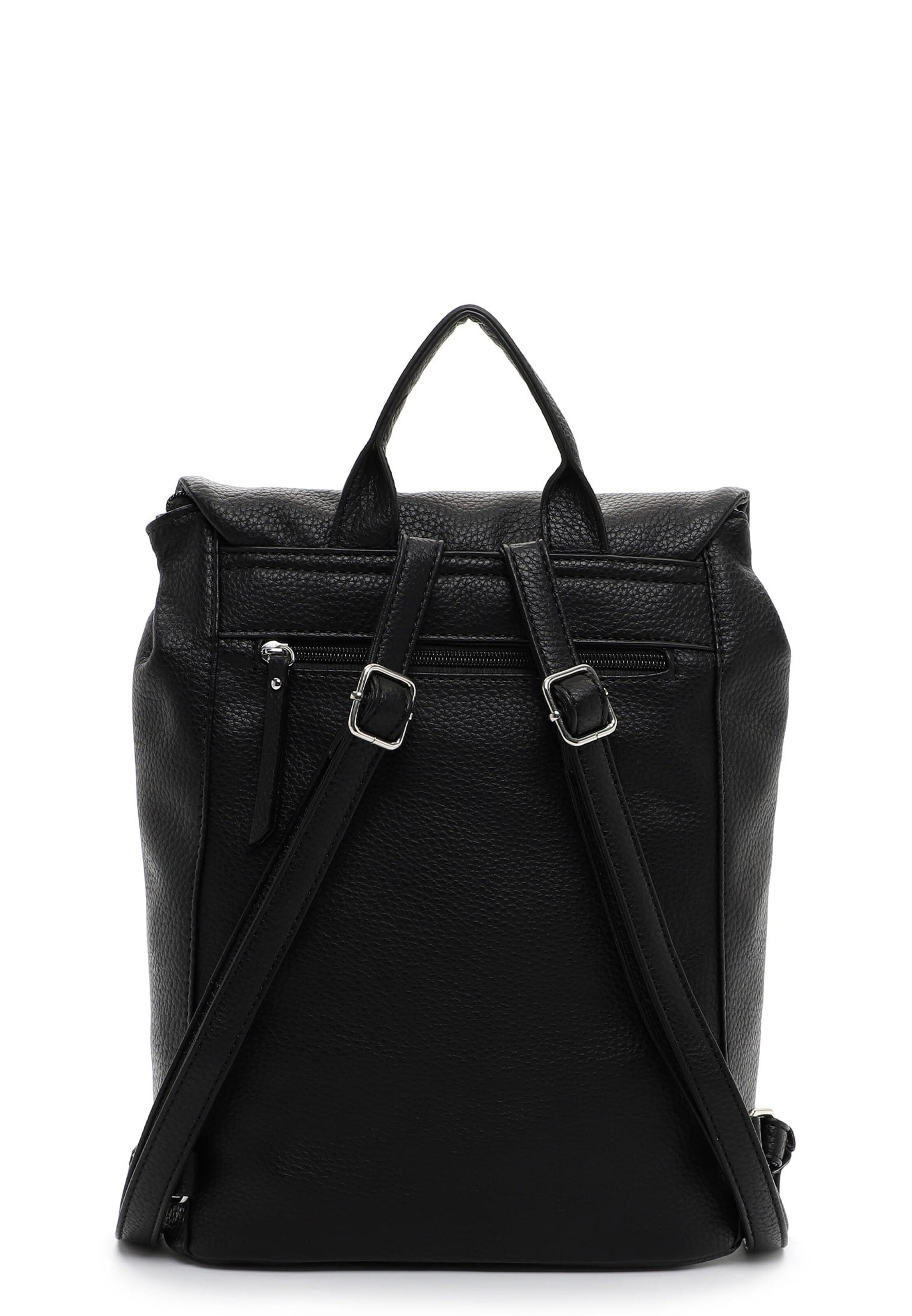 Zaino 'Tours Rue 09' di Emily & Noah in nero