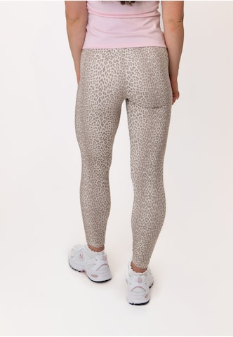 Skinny Leggings 'Rita' di OH APRIL in beige