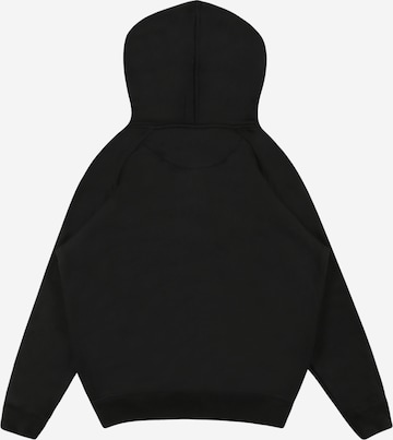 Urban Classics Zip-Up Hoodie in Black