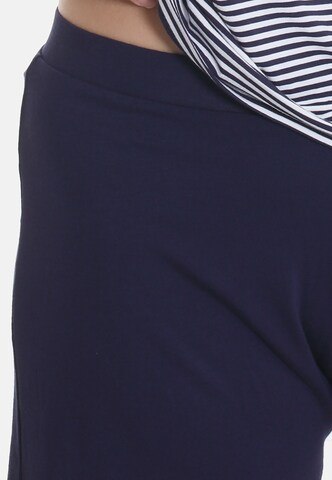 sassa Shorts 'CASUAL COMFORT STRIPE' in Blau