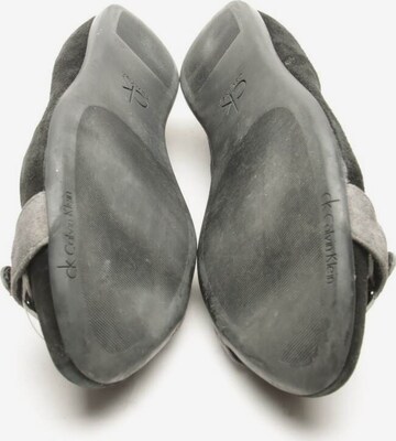 Calvin Klein Flats & Loafers in 39 in Grey