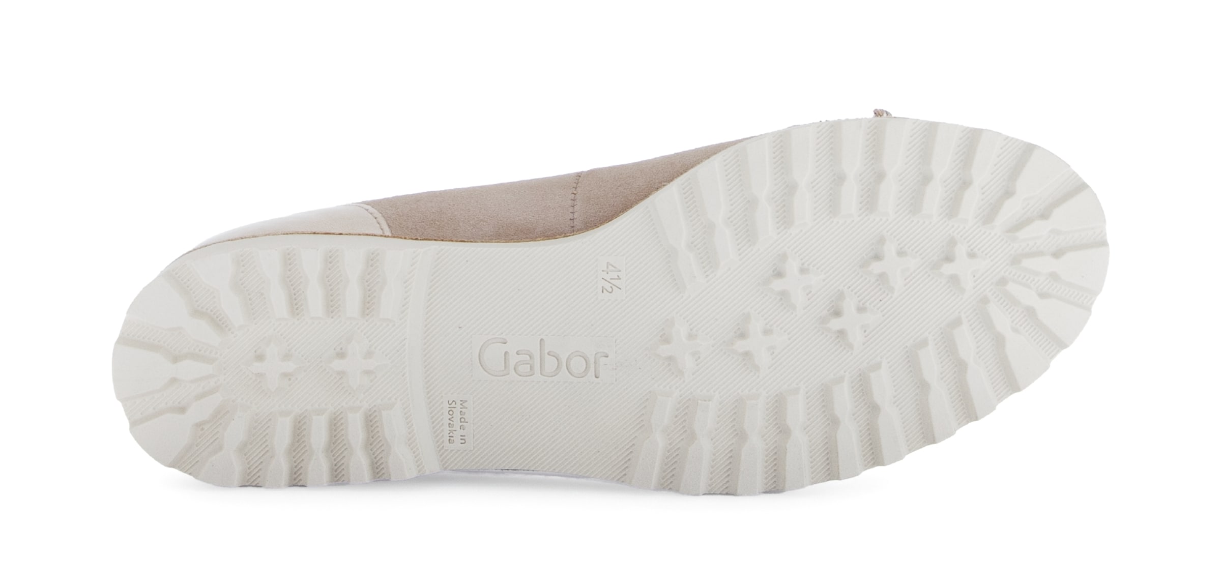 GABOR Ballet Flats in Silver