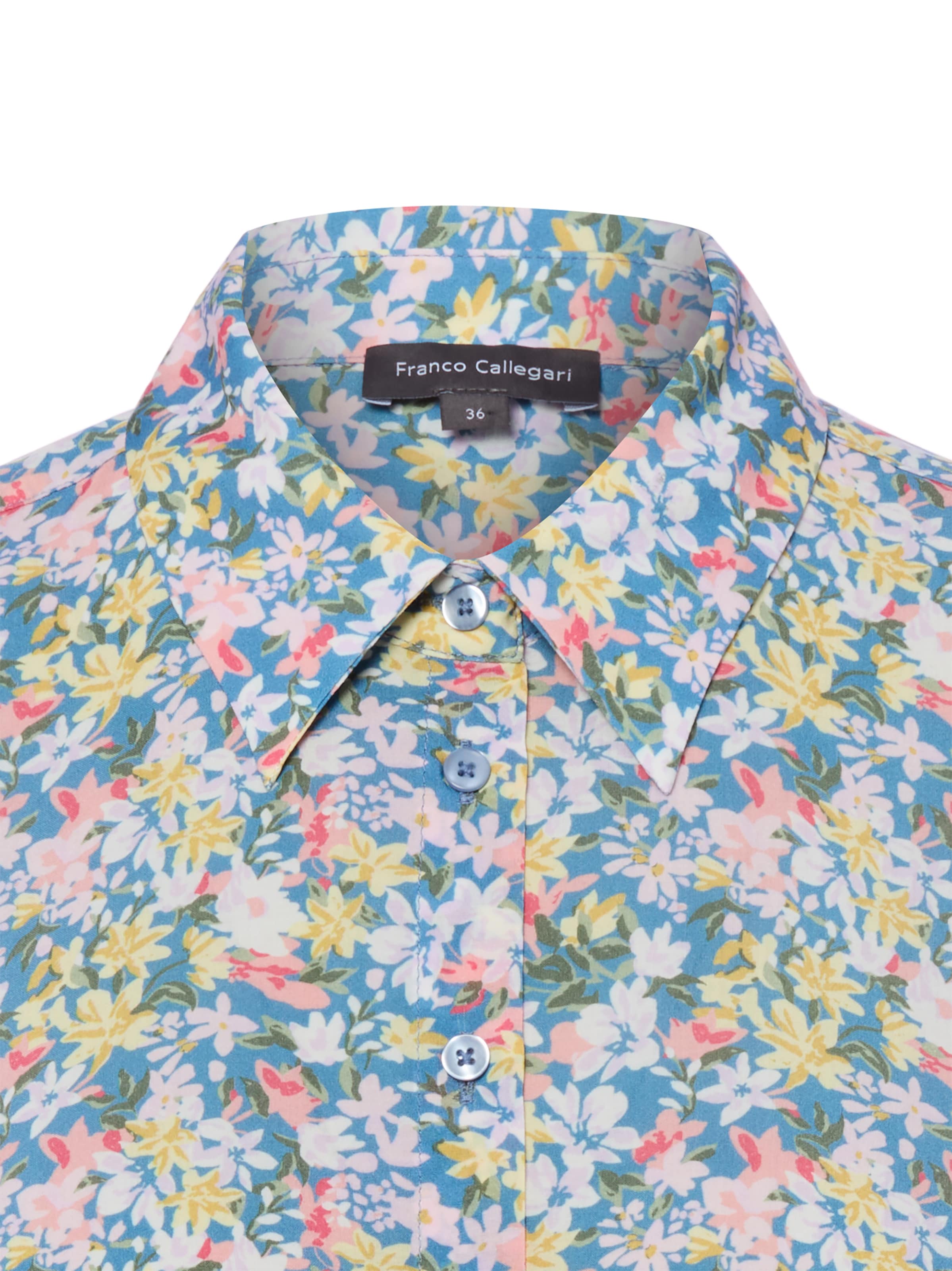 Franco Callegari Blouse ' Debby ' in Blauw
