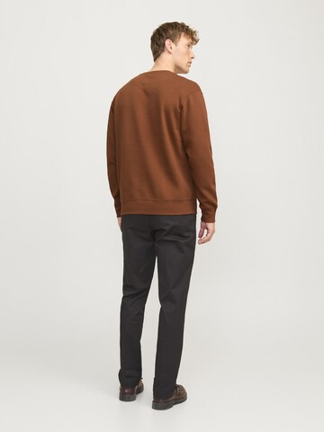 JACK & JONES Sweatshirt 'JJEStar' in Brown