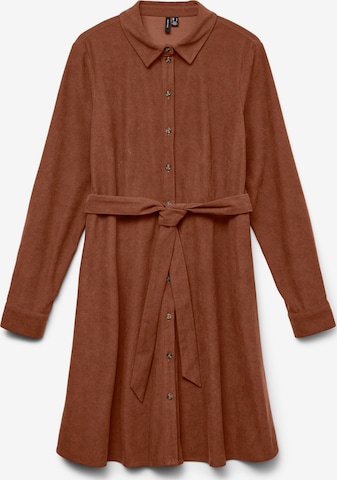 VERO MODA Jurk in Bruin: voorkant