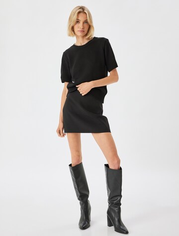 Koton Pullover in Schwarz
