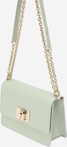 FURLA - Bolso de hombro en verde: frente